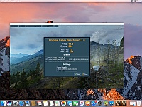 Screen Shot 2016-10-20 at 14.30.15  Test karty graficznej NVidia GT 710 1 GB programem Unigine Valley Benchmark 1.0. Ustawienia 1280x720 Basic.